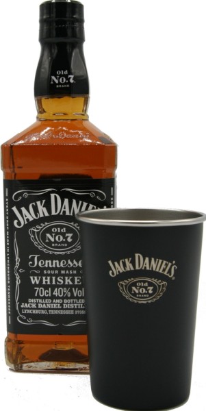 Jack Daniel´s Old No. 7 mit Festivalbecher 0,7 Liter