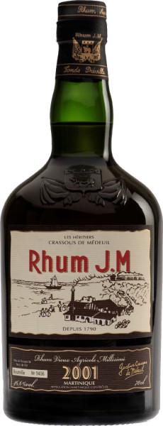 J.M Rum Vintage 2001