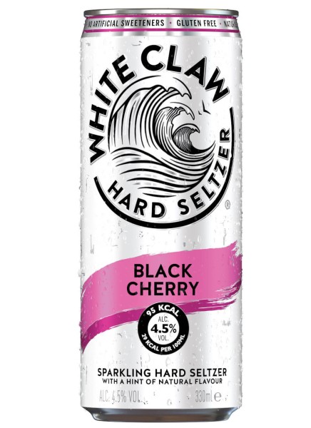 White Claw Hard Seltzer Black Cherry 0,33 Liter Dose