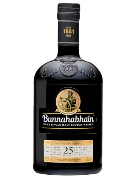 Bunnahabhain Whisky 25 Jahre 0,7 Liter