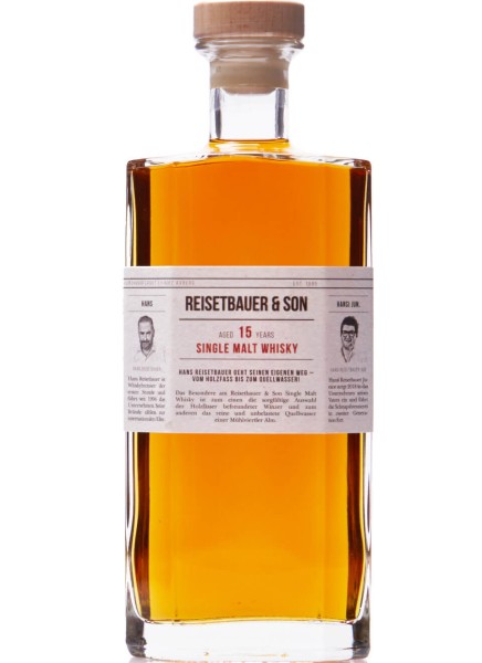 Reisetbauer Whisky 15 Jahre 0,7 Liter