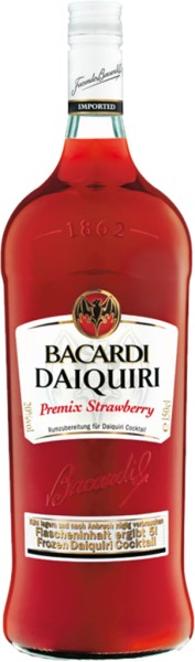 Bacardi Daiquiri Strawberry 1,5 Liter