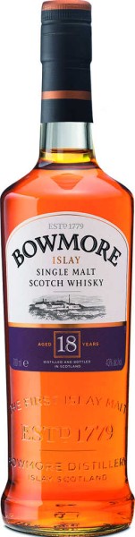 Bowmore 18 yrs. 0,7 l