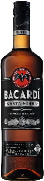 Bacardi Rum Black 1 Liter