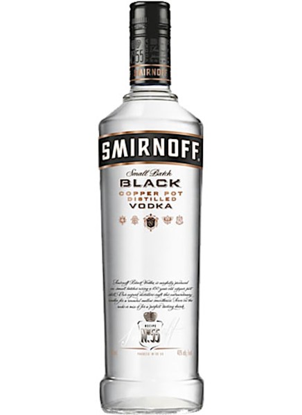 Smirnoff Vodka Black Label 0,5 Liter