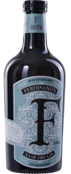 Ferdinands Saar Dry Gin 0,5 Liter Fassstärke