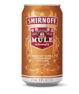 Smirnoff Moscow Mule 0,25 Liter Dose