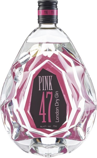 Pink 47 London Dry Gin 0,7 Liter