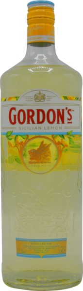 Gordons Sicilian Lemon Gin 1 Liter