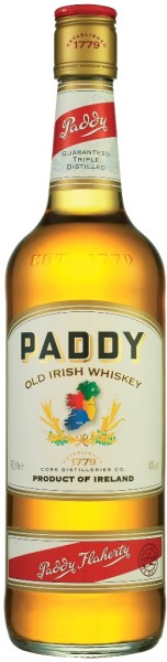 Paddy Irish Whiskey 0,7 l