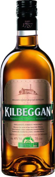 Kilbeggan Irish Whiskey 0,7 Liter