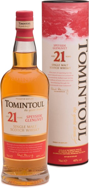 Tomintoul Whisky 21 Jahre