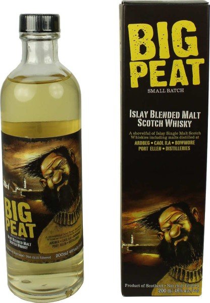 Douglas Laings Big Peat Whisky 0,2 Liter
