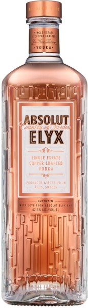 Absolut Vodka Elyx 1 Liter