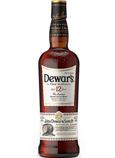 Whisky Dewar&#039;s 12 Jahre - Jigger, Still Water Geschenkset