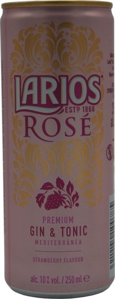 Larios Rose Gin &amp; Tonic 0,25 Liter