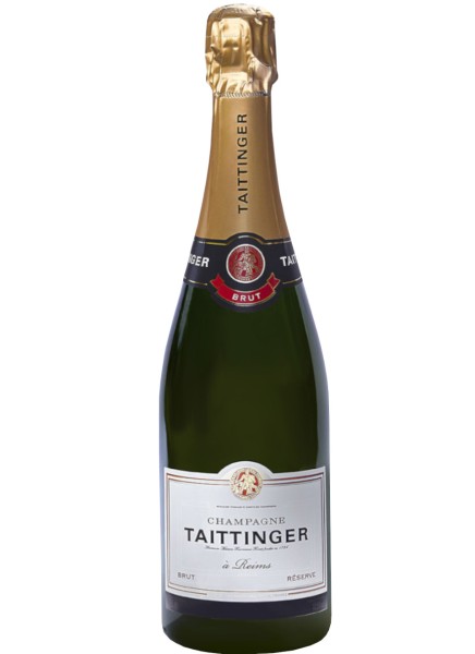 Taittinger Champagne Brut Reserve Geschenkpackung mit Champagnerkühler