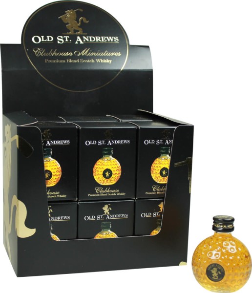 Old St. Andrews Whisky Clubhouse Minis 12x5cl