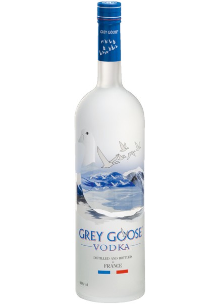 Grey Goose Vodka mit 2 Gläsern &amp; 2 Stirrern