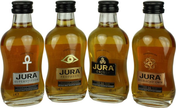 Isle of Jura Whisky Collection 4x 5cl