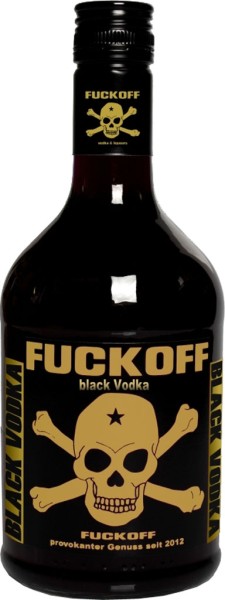 Fuckoff black Vodka