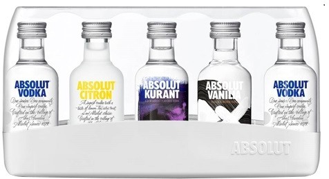 Absolut Five Pack Minis