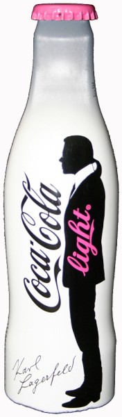 Coca Cola light Karl Lagerfeld Aluflasche