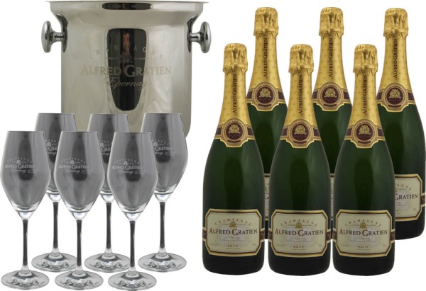 Alfred Gratien Champagner Genuss Package 4,5 Liter