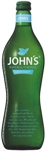 Johns Lemon Natural Cordial 0.7 l
