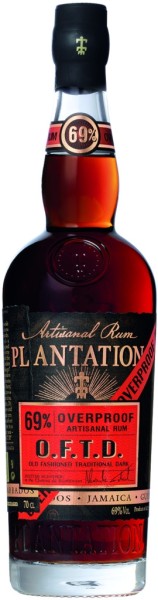 Plantation Overproof O.F.T.D. 0,7 Liter