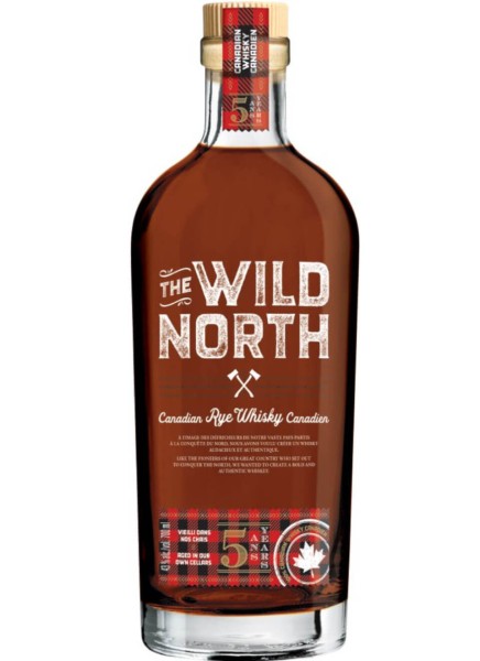 The Wild North Canadian Rye Whisky 0,7 Liter