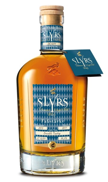 Slyrs Whisky Cask Strength Crocodile Toasting 0,7 Liter