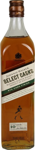 Johnnie Walker Whisky Select Casks Rye Finish 10 Jahre 0,7 Liter