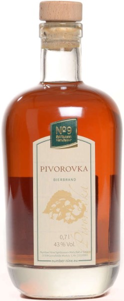 Number Nine Bierbrand Pivorovka 0,7 Liter