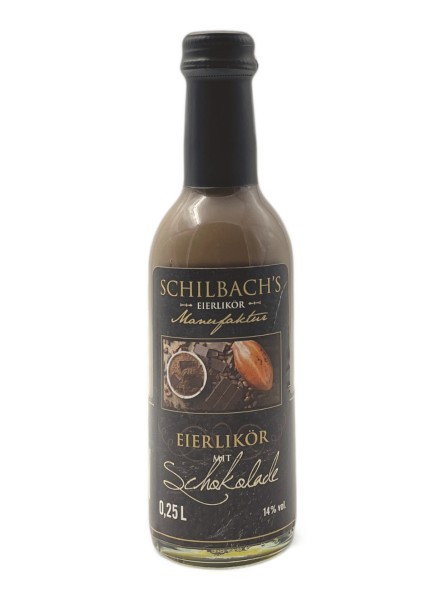 Schilbach&#039;s Manufaktur Eierlikör mit Schokolade 0,25 Liter