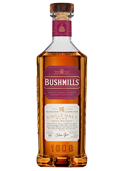 Bushmills 16 Jahre Whiskey 0,7 Liter