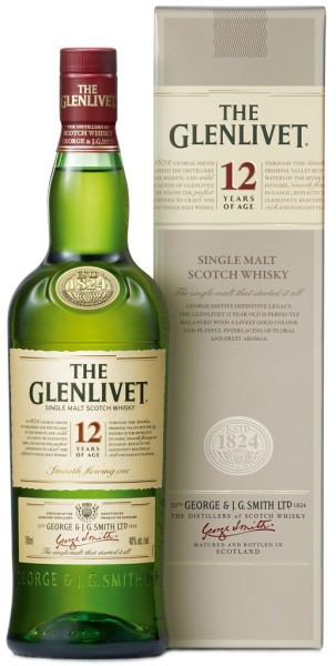 Glenlivet 12 yrs Single Malt Scotch