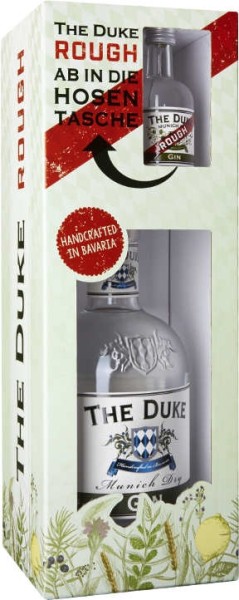 The Duke Munich Dry Gin 0,7 Liter + The Duke Rough Gin 0,05 Liter