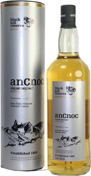 anCnoc Whisky Black Hill Reserve Travel Retail 1l