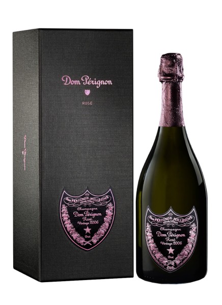 Dom Perignon Champagner Vintage Rosè 0,75 Liter in Geschenkpackung