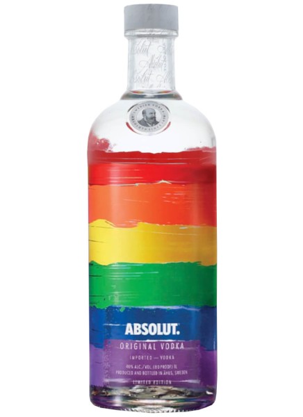 Absolut Vodka Rainbow 2021 0,7 Liter