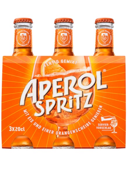 Aperol Spritz Dreierpack 0,6 Liter