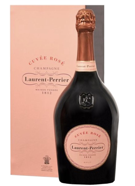 Laurent Perrier Champagner Cuvee Rosé 0,75 Liter in Geschenkbox