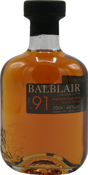 Balblair 1991 3rd Release 0,7 Liter