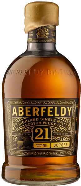 Aberfeldy Whisky 21 Jahre 0,7l