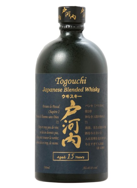 Togouchi Whisky 15 Jahre 0,7 Liter