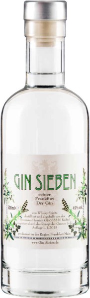 Gin Sieben 0,5 Liter
