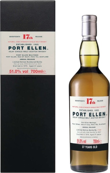 Port Ellen Whisky 37 Jahre 17th Special Release 2017 0,7 Liter