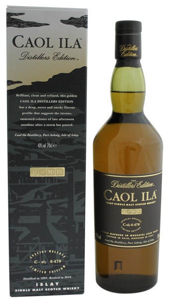 Caol Ila Distillers Edition im Geschenkkarton
