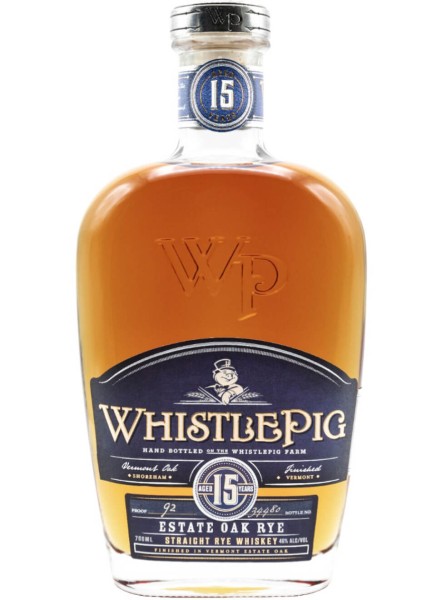 WhistlePig 15 Years Estate Oak Rye 0,7 Liter